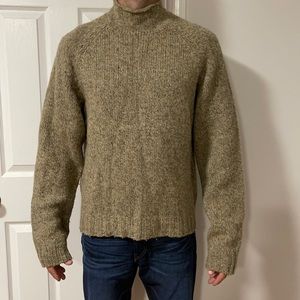 Vtg Abercrombie & Fitch mock neck sweater XL